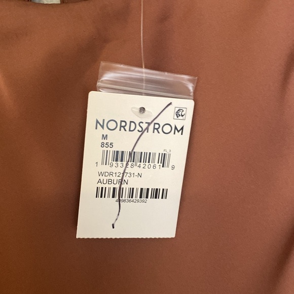 Socialite High Low Satin Maxi Trapeze Dress medium - Picture 5 of 10